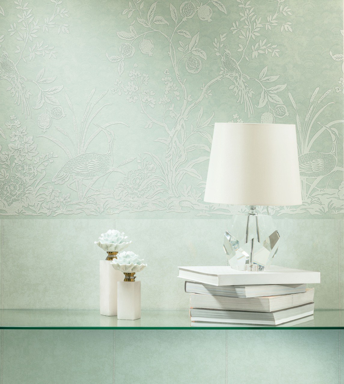 Обои Loymina Equator Paradise Garden QTR1 006 10,05×1 фото в интерьере